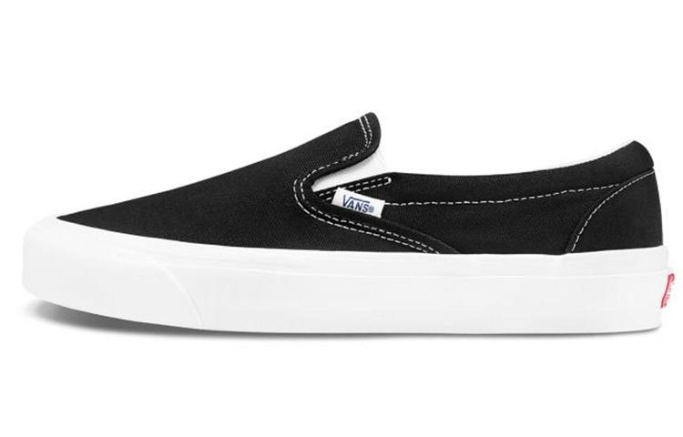 Men's Sneakers Vans Vault OG Classic Slip-On LX Canvas Black White Canvas/Black/True White