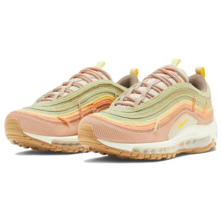 Nike Кроссовки женские Air Max 97 Bright Side Зеленый Оливковый-Аура Цитрон-Оттенок DQ5073-381