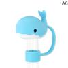 1PC Creative Straw Covers Cap For Cup Compatible Silicone Reusable Straw Tips 10mm For Drinking Straw Topper Decoration