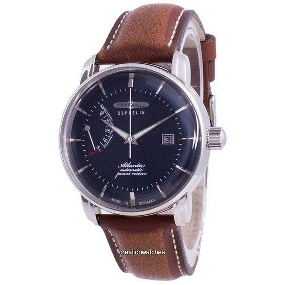 ZeppelinAtlantikBlueDialLeatherStrapAutomatic8462-384623Men