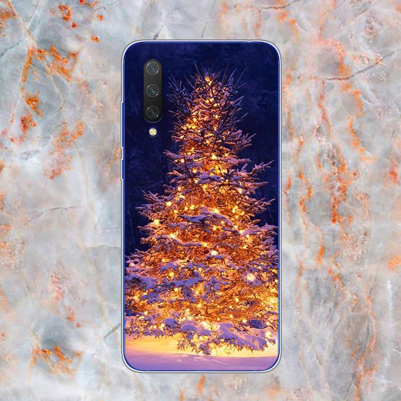 Новогодние подарки Рождественский мягкий силиконовый чехол TPU для Xiaomi Mi Note 11 10T 10 9 9T SE 8 Lite Pro Ultra 5G чехол для телефона