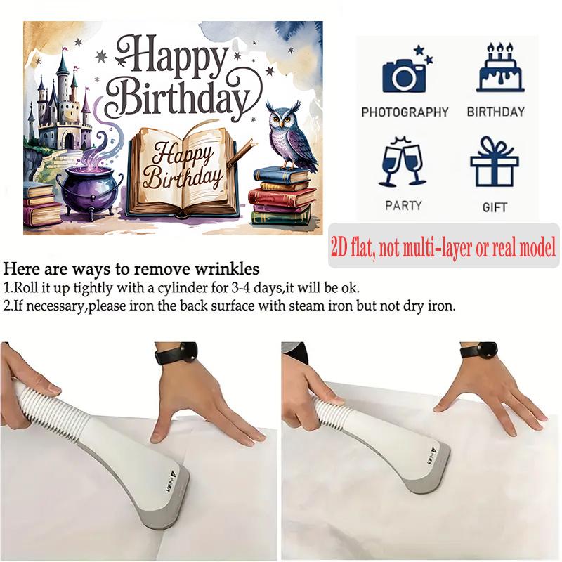 Princess Birthday Backdrop 1pc - Polyester Background