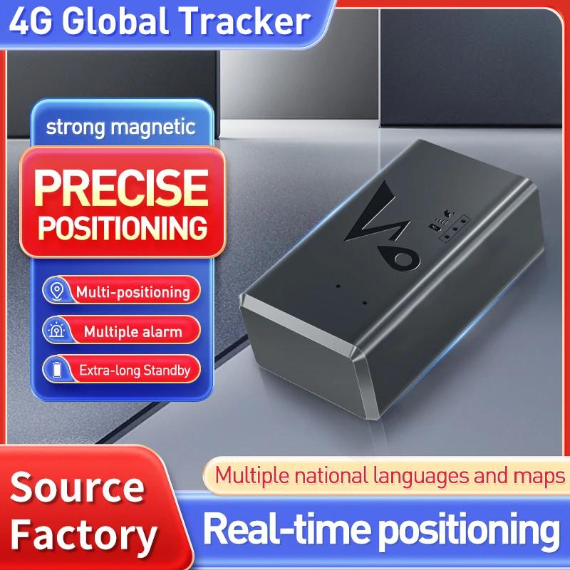 Q8 4G GPS Автомобильный локатор Мини-локатор Трекер для транспортного средства GPS-трекер Пожилые/Дети Автосигнализация Устройство слежения Многосценарный локатор