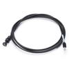 Starter Choke Cable 54017‑7502 ABS Metal Black Replacement for Kawasaki Gas Mule 3010 Trans