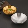 Корейская миска для лапши из нержавеющей стали 304, коммерческая золотая миска для рамена, миска для лапши с улитками, смешанная с миской для риса, большая суповая миска