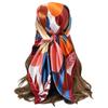 Silk Shawl Satin Square Scarf For Women Flower Neckerchief Female New Headband Hair Bands Print Foulard Hijab Wraps Bandana