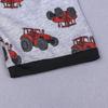 2Pcs Toddler Kids Baby Boys Girls Pajamas Cartoon Print Tops Shorts Outfits Set