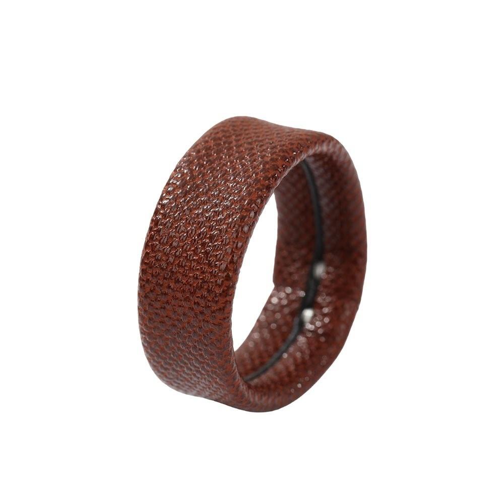 5pcs Faux Leather Belt Loop Keeper PU Leather Belt Tail Holder Ring for 35mm belt