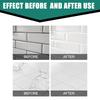 Grout Repair Set Grout Filler Grout Sealer for Bathroom Shower Kitchen Floor Tile FastDrying Tile Grout Paint Simulated
