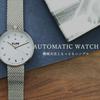 Watch Mechanical Arm Watch Automatic Winding Domestic Made in Japan Simple Silver KLON AUTOMATIC WATCH 43mm Men's -STANDARD-