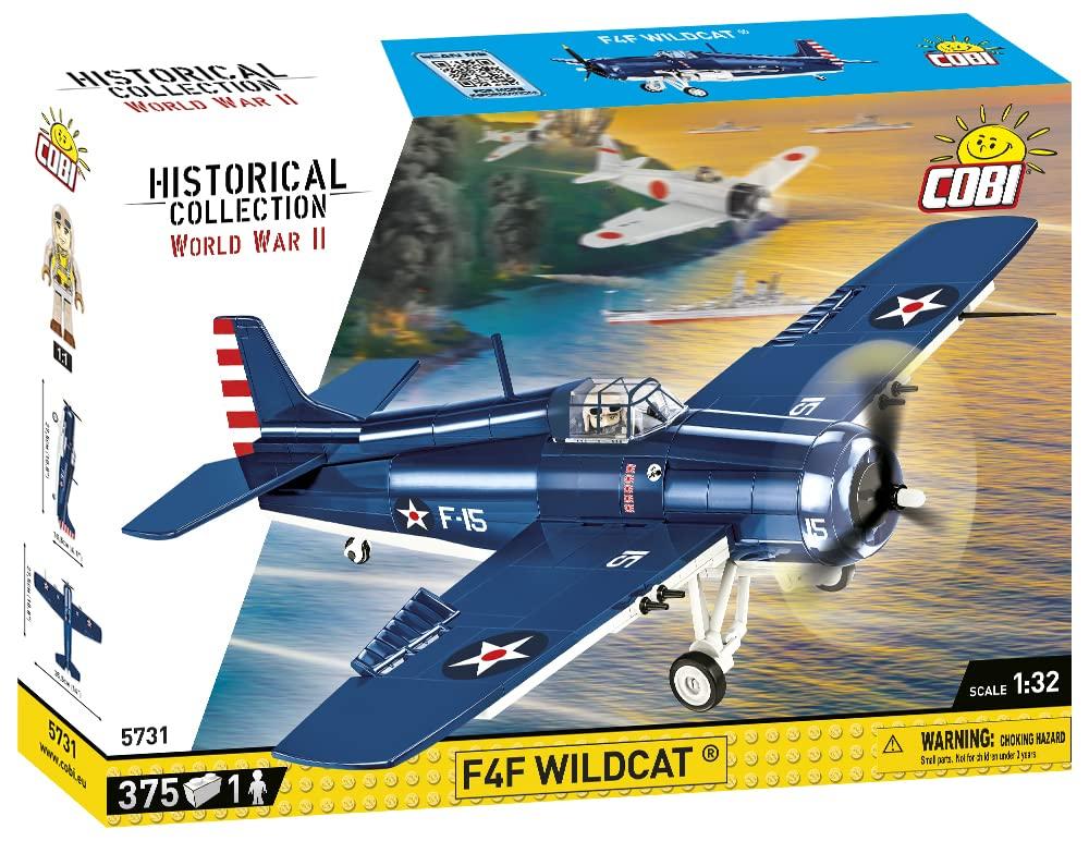 Cobi Historical Collection #5731 F4F Wildcat (US Army) 132 Scale