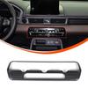 Carbon ABS Interior Central A/C Panel Cover Trim Fit For Honda Pilot -2024