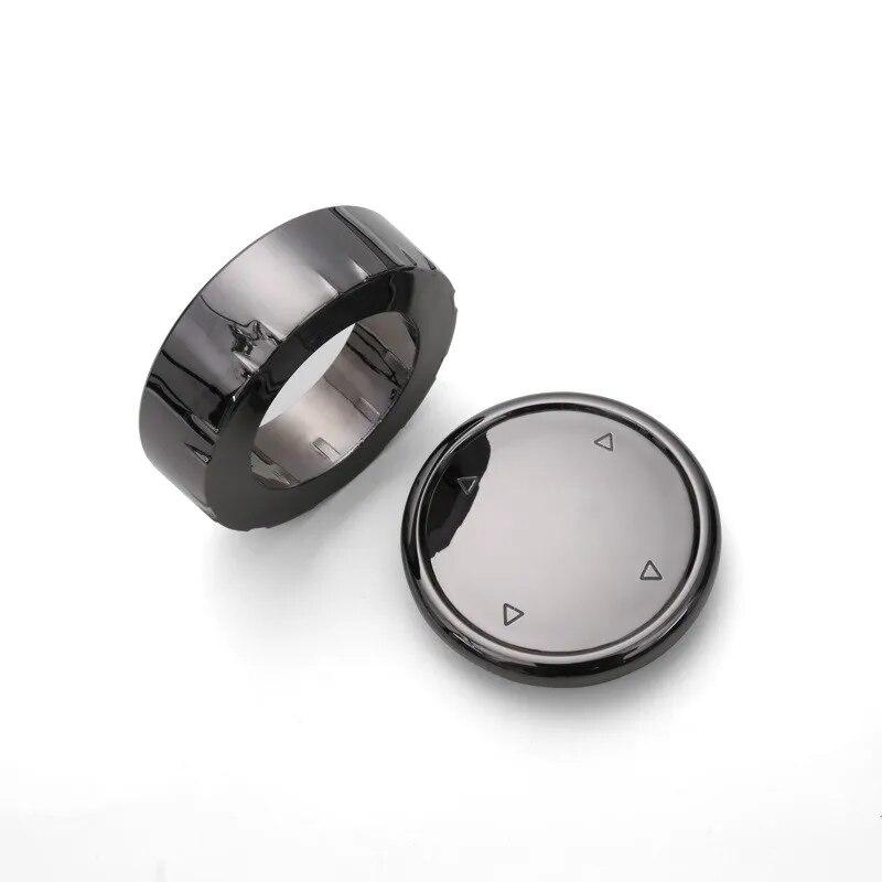 Car Multimedia Button Cover Ceramic Knob Frame Trim for BMW 3 5 Series E90 F10 F20 F30 E Chassis CIC NBT EVO System Accessories