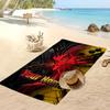 Watford FC Personalized Printed Beach Towel Soccer Logo Support Custom Name Text Absorbent Towel For Sport Travel Special Gift