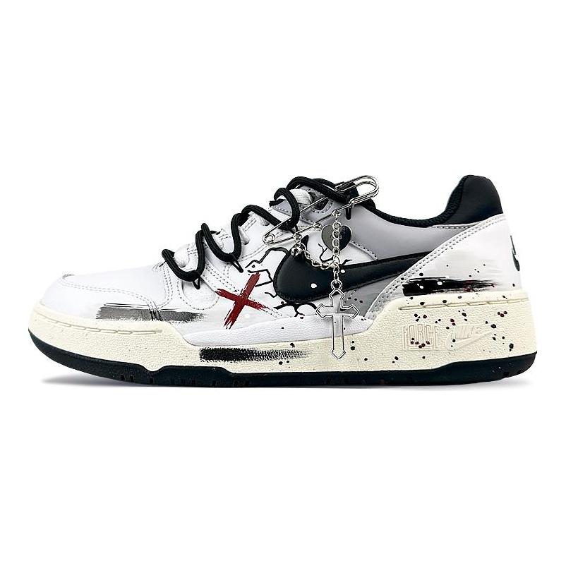Nike Полная сила Нескользящие Водонепроницаемые Износостойкие Нескользящие Водонепроницаемые Износостойкие Низкие FB1362-101(Команда40-)