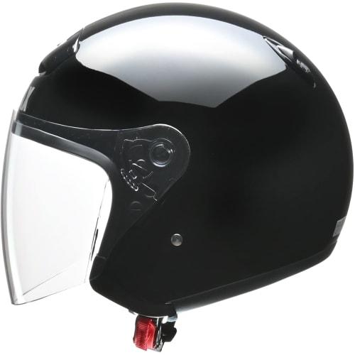 LEAD Motorcycle Helmet Jet STRAX SJ-4 Black BIG Less Than 63~64cm