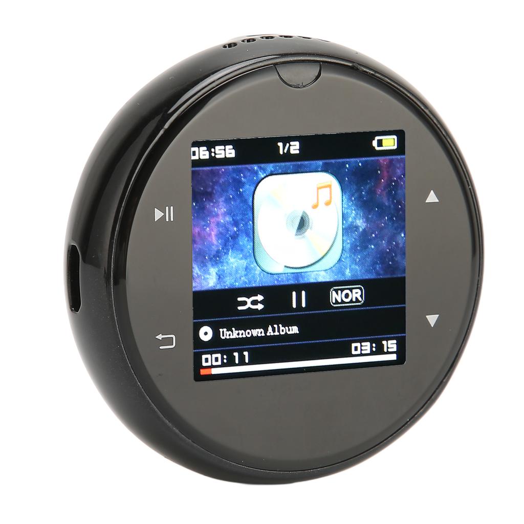 MP3 Player Bluetooth 4.2 HiFi Lossless Sound Quality Touch Button Portable Music Player 1.54 In LCM