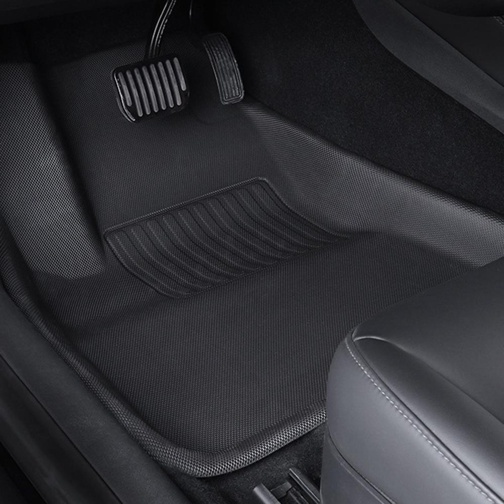 3 шт. коврики для автомобилей всепогодные автомобильные передние и задние коврики водонепроницаемые коврики вертикальные зернистые автомобильные коврики