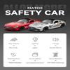 1:24-масштабная модель автомобиля безопасности AMG F1 Racing Safety Car из сплава с фарами, подходящая для любителей гонок, для коллекционирования подарков детям и мальчикам