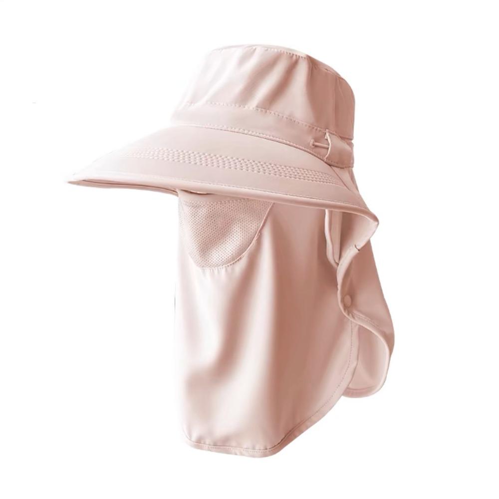 Дышащая защитная маска для лица, защитная от ультрафиолета, повседневная защитная шляпа для лица и шеи для мужчин/женщин