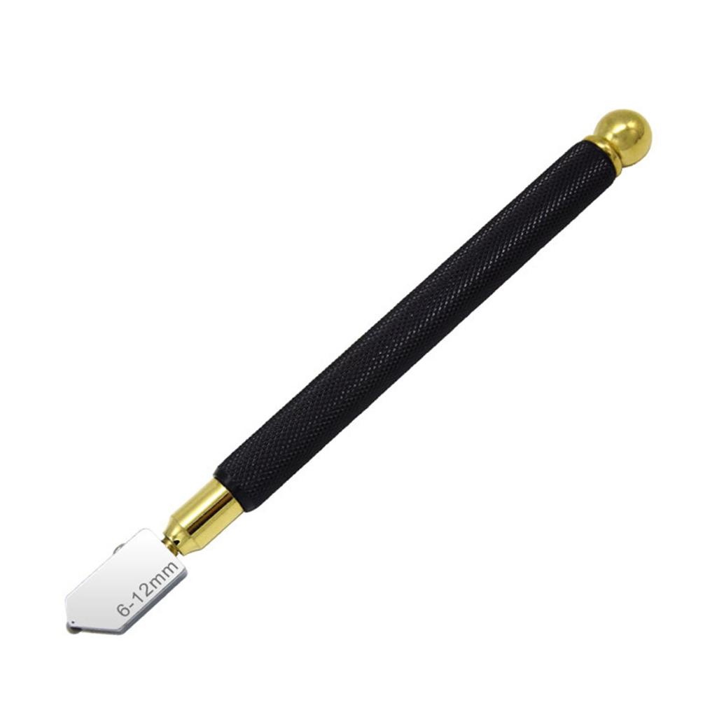 7Pcs Glass Cutter Alloy Incisive Professional Glass Cutting Tool with 3 Cutter Heads Marking Pen