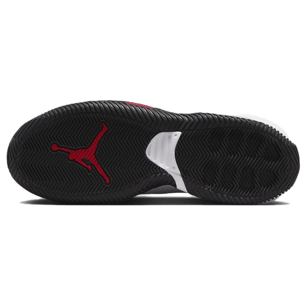 Кроссовки мужские Air Jordan Stay Loyal 2 Белые Университетский красный Черные DQ8401-106