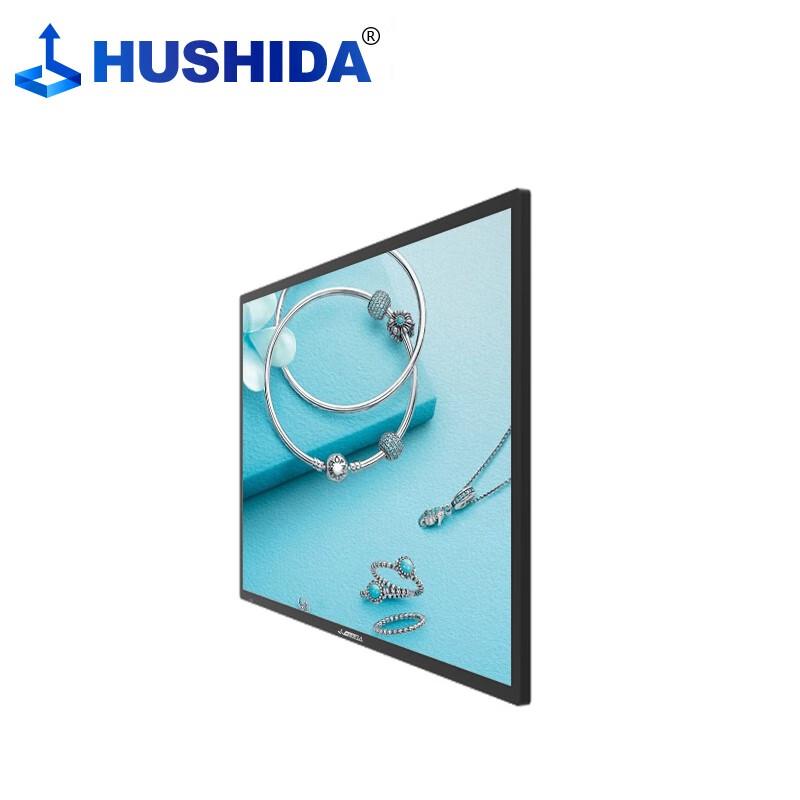 HUSHIDA 43-дюймовый настенный рекламный дисплей, штепсель CN (адаптер в комплекте)