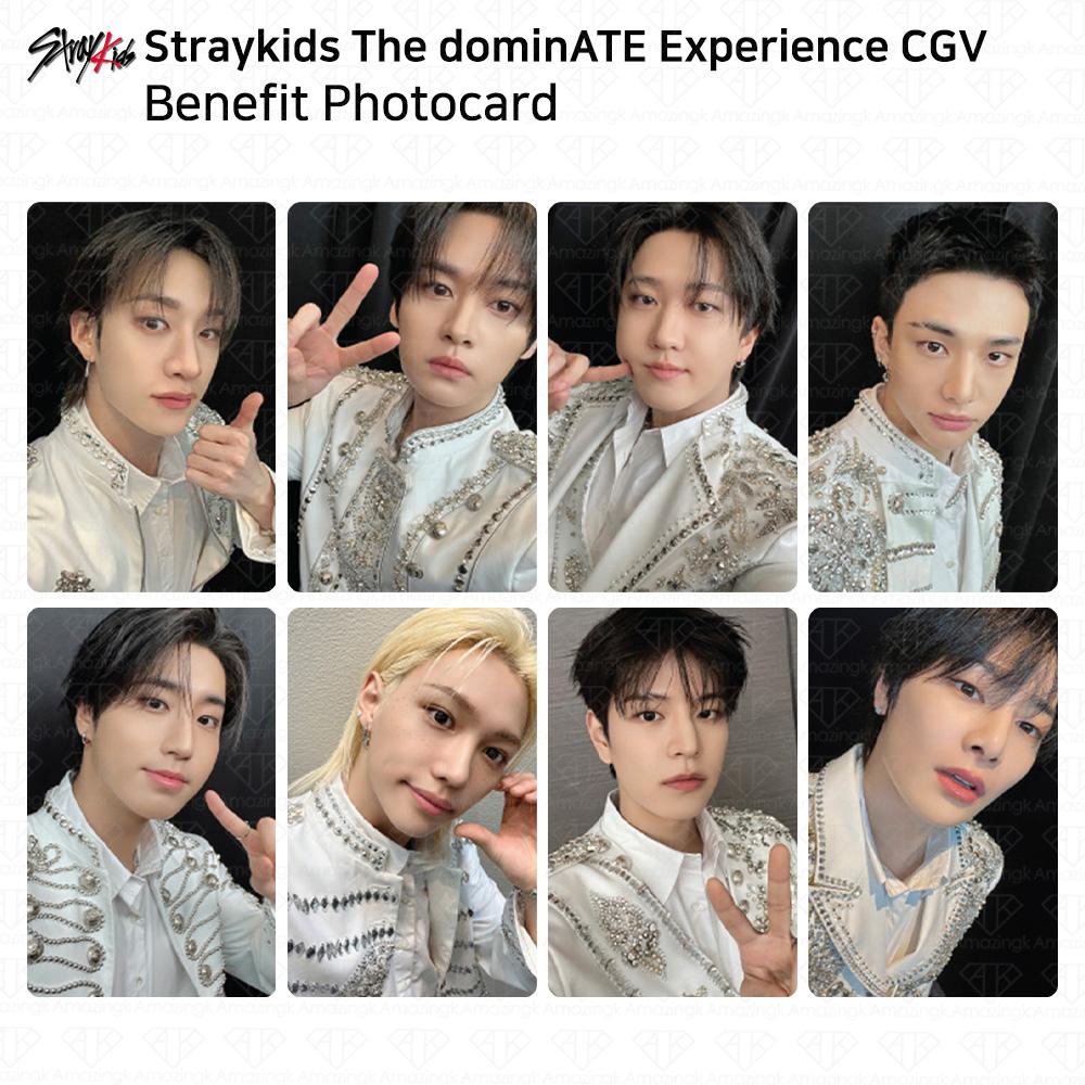 Stray Kids Опыт DominATE CGV Фотокарточка-бонус SKZ KPOP K-POP