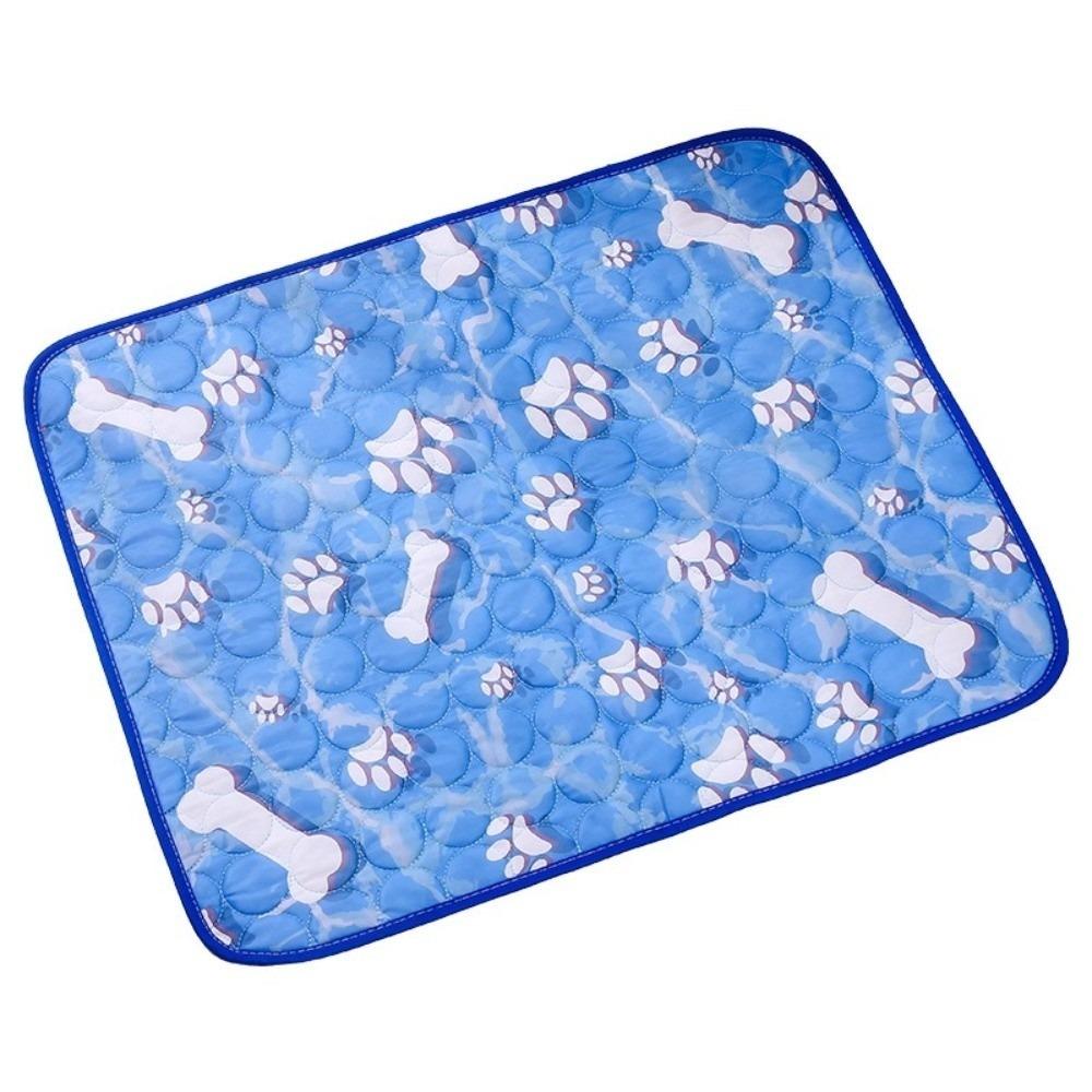 Washable Pet Cooling Mat Breathable Dog Sleeping Bed Cat Cooling Bed  Indoor Sofa Floor