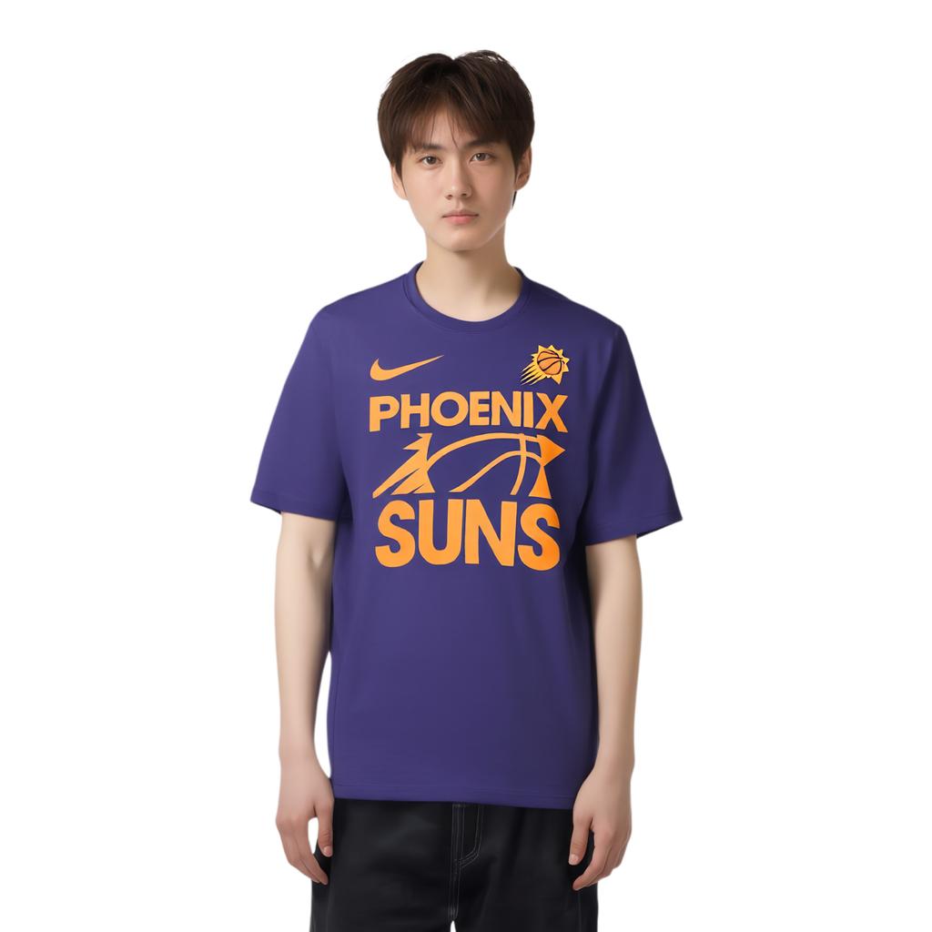 New Nike Phoenix Suns Courtside Men's Nike Nba T Shirt HQ0597-566