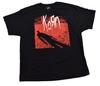 Korn Мужская Korn Металл Рок-группа Shadow Man Черная Футболка Новая 3XL