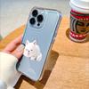 Милая фигурка собаки Чехол для телефона для IPhone 14 15 16 17 13 12 11 Pro Max Plus 12 13 Mini TPU Защитный чехол