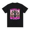 Sam Sulek Scared of Woman T Shirt Humor Gym Fitness Lovers Graphic T-shirts Men Women 100% Cotton Casual Summer Tee Shirt