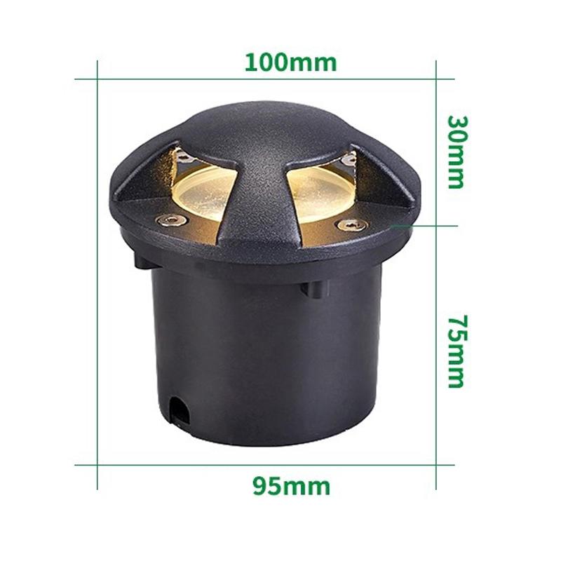 Боковой встраиваемый светильник, светодиодный уличный водонепроницаемый, небольшой встраиваемый светильник, подсветка для ног, платформа, ступенчатый светильник, квадратный напольный светильник