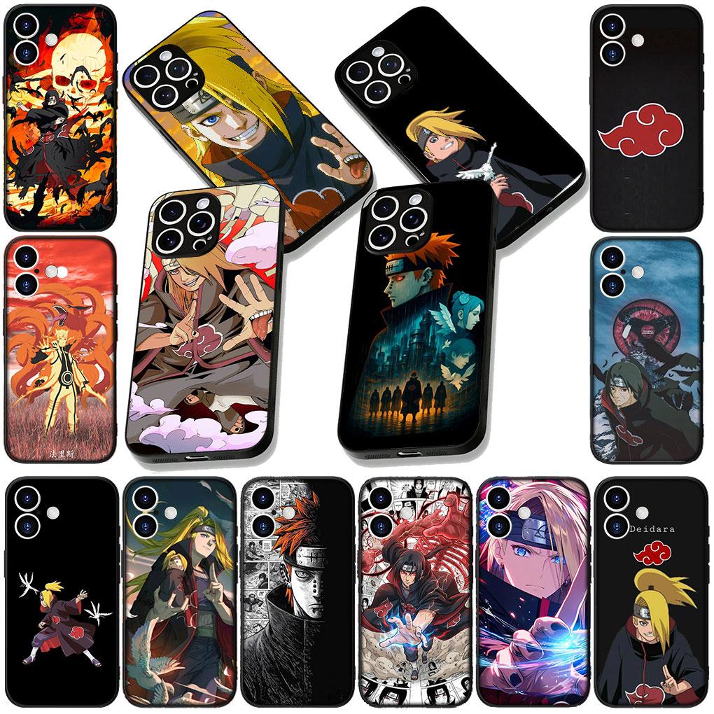 for Samsung Galaxy Note 20 9 8 S8 S10 S9 Plus A54 A33 A21S A31 M21 S10E A17 Case Deidara Narutos Pain Akatsuki Uchiha Itachi