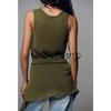 round Neck Sleeveless Knitting Tops 2893067 Cotton Comfortable Long Sleeve round Neck Knitting Outwear 2893066