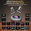 UYUXIO AI Translating Earphone with 144 Languages OWS Real Time Translation Earbuds with LCD Touch Screen Ear Buds for Business