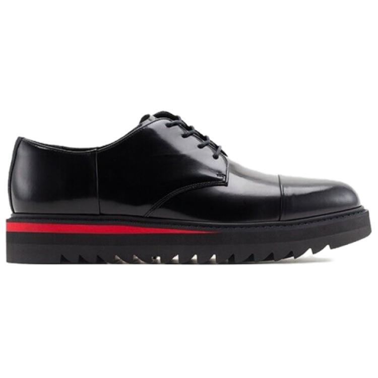 ONITSUKA TIGER Tiger Derby Нескользящие Амортизирующие Низкие Кеды для Скейтбординга Унисекс кроссовки Черные Красные 1181A378-005