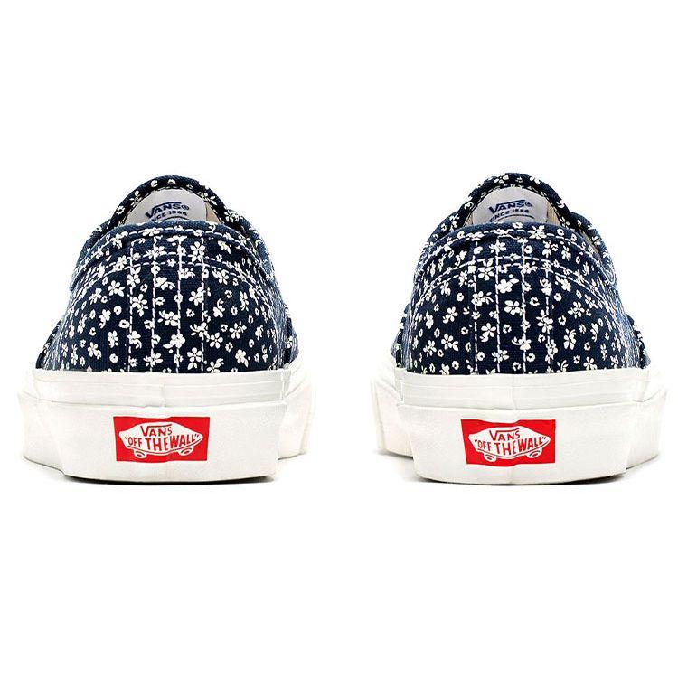 Vans Аутентичные 44 DX Anaheim Factory - OG Floral Navy Унисекс Кроссовки Синие VN0A7Q5CNVY
