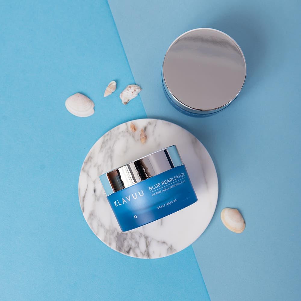 KLAVUU Marine Aqua Enriched Cream - Deep Hydrating & Nourishing, 50ml