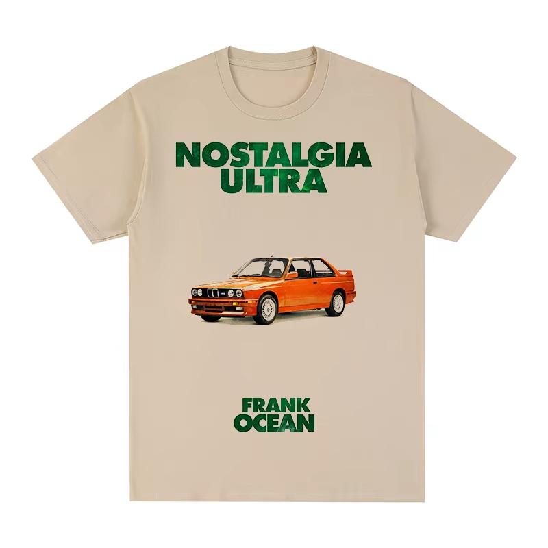 Men's & Women's New Super Vintage T‑Shirt with Frank Rapper Nostalgic Music Graphic Print T-shirt