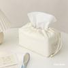 Heart-shape Pattern Cotton Napkin Holder Large Capacity Car Paper Boxes  Bedroom