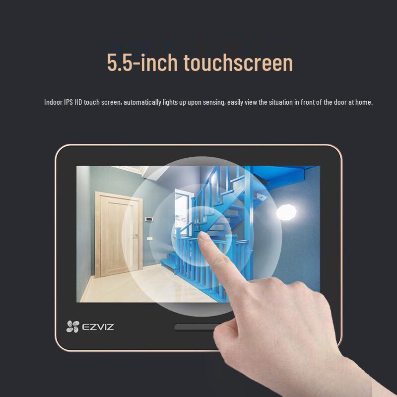 Ezviz DP2S 3MP Ultra HD Smart Peephole Camera (CN version)