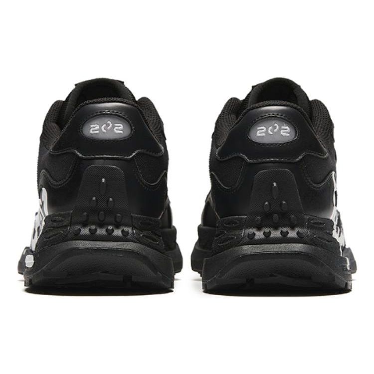 Anta Кроссовки мужские Champion Series Non-Slip Durable Low Top с нескользящей подошвой, черные 112345580A-1