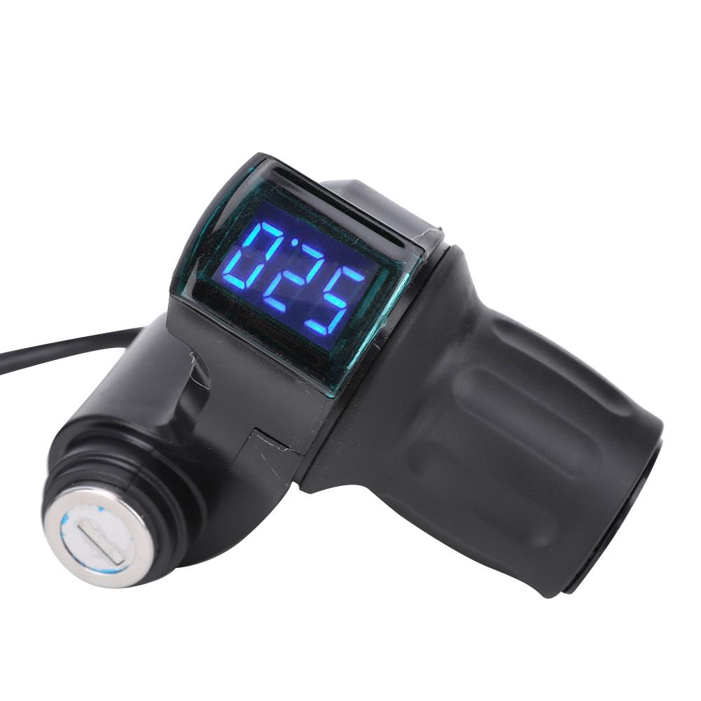 1 пара E Bike Thumb Throttle LCD Display Digital Battery Voltage Power Switch для электромобиля