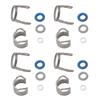 Fuel Injector Retaining Bracket O Ring Seal Kit 06D998907 for A3 Hatchback A4 Saloon A6 Avant TT Roadster