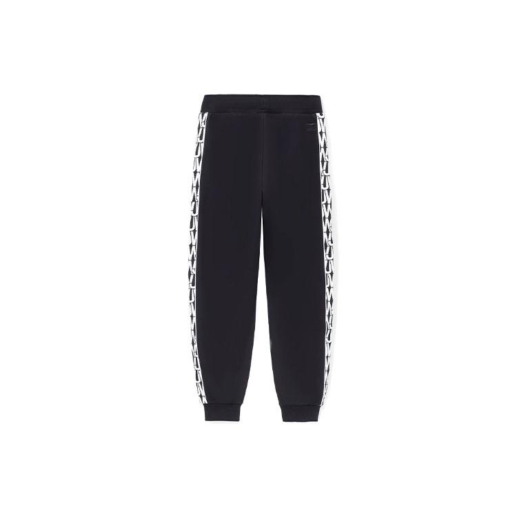 Li Ning x JASON WU, Трикотажные спортивные штаны Унисекс Черный AKLRG09-1