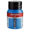 Acrylic Paint - Amsterdam - CYAN - 500ml - High Lightfastness - Durable