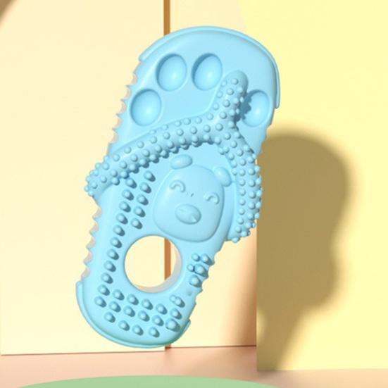 Dog Teething Toy Scentless Relieve Boredom Emotional Comfort Pet Puppy Chew Squeaker Grinding Toys for Training