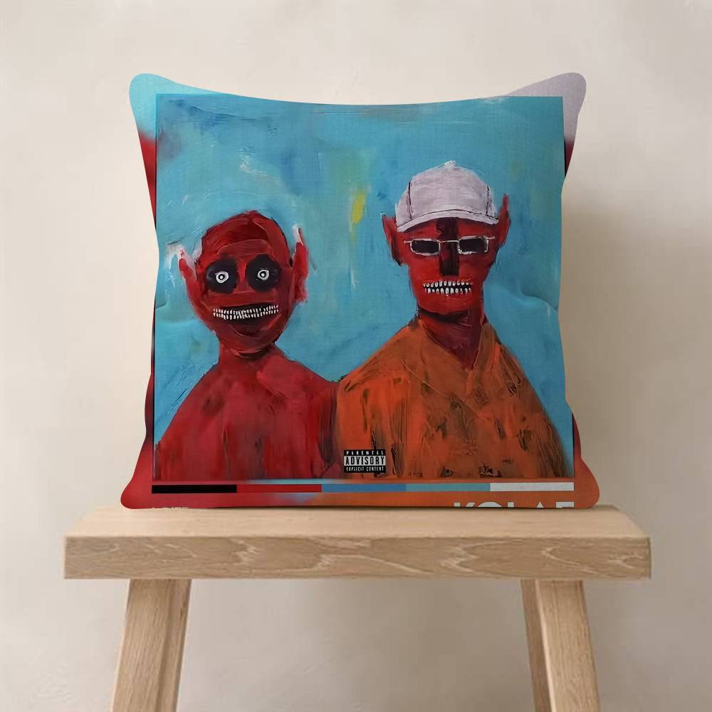 French Rap Pop Music Album Cushion Cover Decorative Pillow Sofa Home Decor Case Pillow Cases